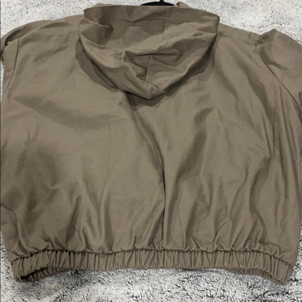 Taupe Utility pullover - Picture 4 of 6